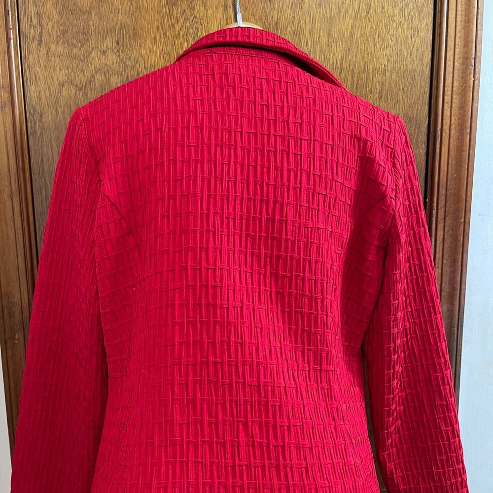 Frank Lyman Design Red Jacket Size 16 - Picture 10 of 13